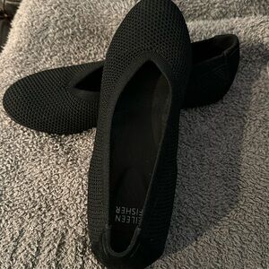 Eileen fisher wedge ballet shoe.
